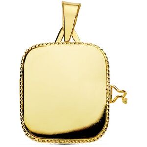 Orféva Pendentif porte-photo rectangle en Or jaune