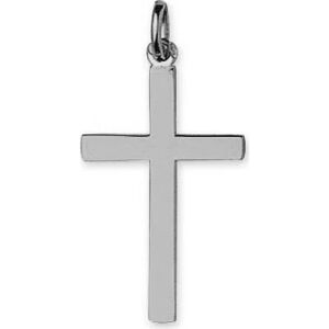 Orféva Pendentif Croix Fil plat