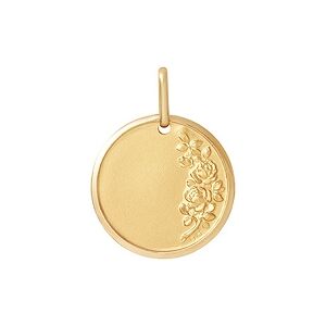 Orféva Médaille en Fleurs Or jaune 9K