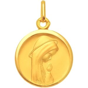 Orféva Médaille Vierge en prière auréolée