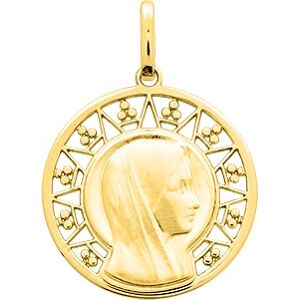 Orféva Médaille Vierge Soleil Or Jaune