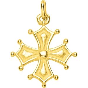 Orféva Pendentif Croix Occitane la Magnifique Or jaune