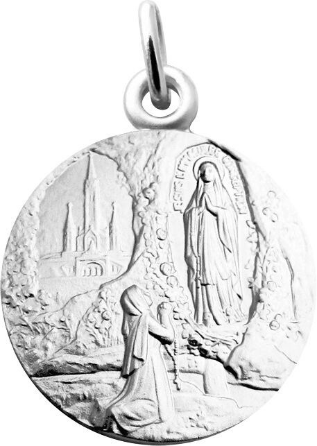 Martineau Médaille Apparition Notre Dame de Lourdes