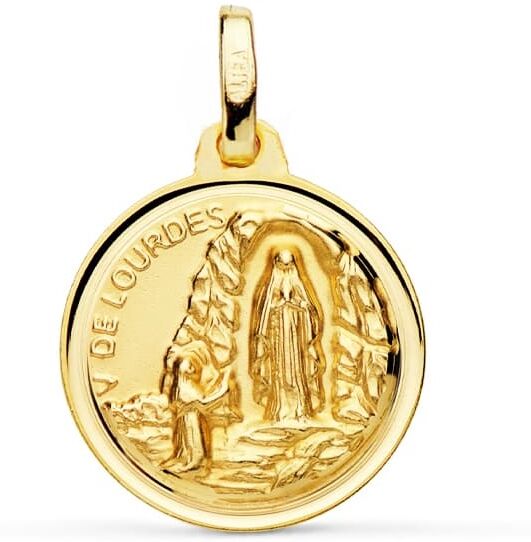 Orféva Médaille Notre-Dame de Lourdes (Or Jaune 9k)