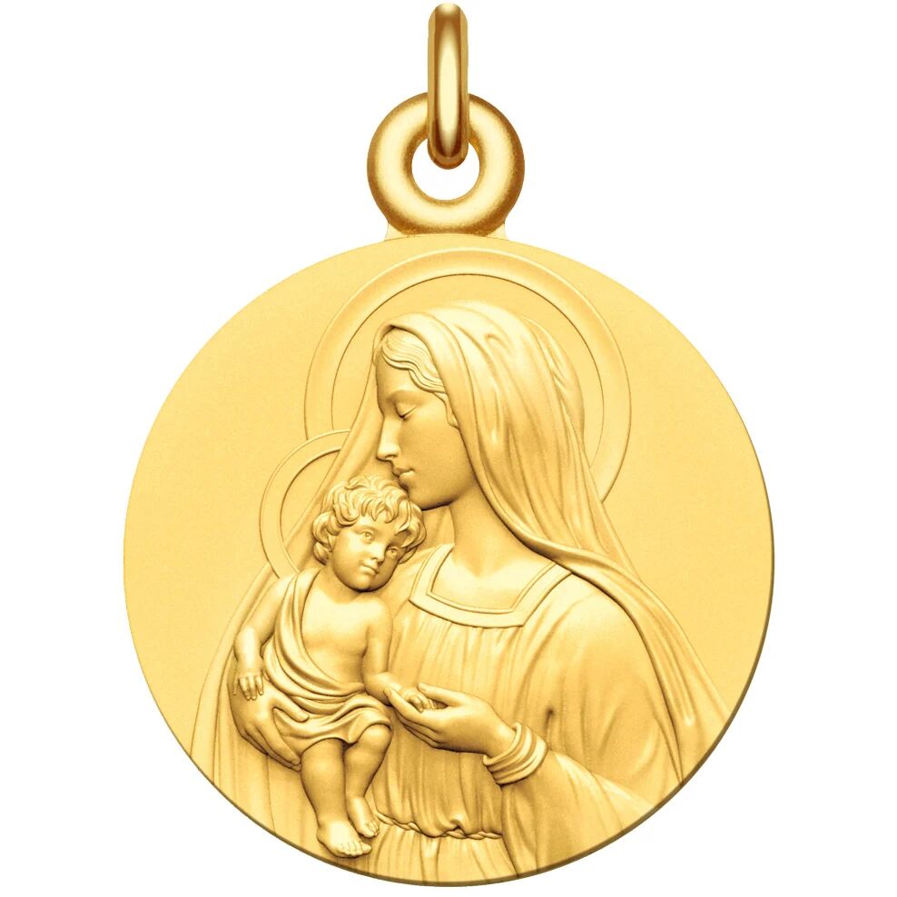 Manufacture Mayaud Médaille Vierge à l'Enfant Or Jaune