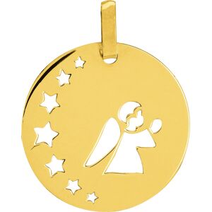 Orféva Médaille Ange aux Etoiles Ajourées (Or Jaune 9K) - Publicité