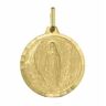 Orféva Médaille l'apparition de la Très Sainte Vierge (or jaune)