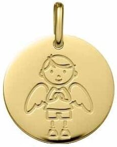 Orféva Médaille Ange Gardien Garçon  (Or Jaune 9K) Orféva Médaille Ange Gardien Garçon  (Or Jaune 9K)