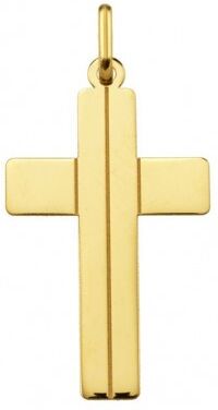 Orféva Croix Modernité (Or jaune 9k) Orféva Croix Modernité (Or jaune 9k)