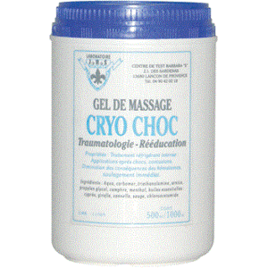 LABORATOIRE JRS Gel de massage Cryo Choc (1000 mL)