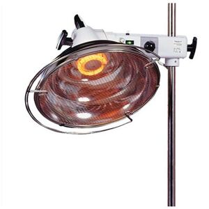 GLASS & QUARTZ Infrared lamp with timer 400 WATTS