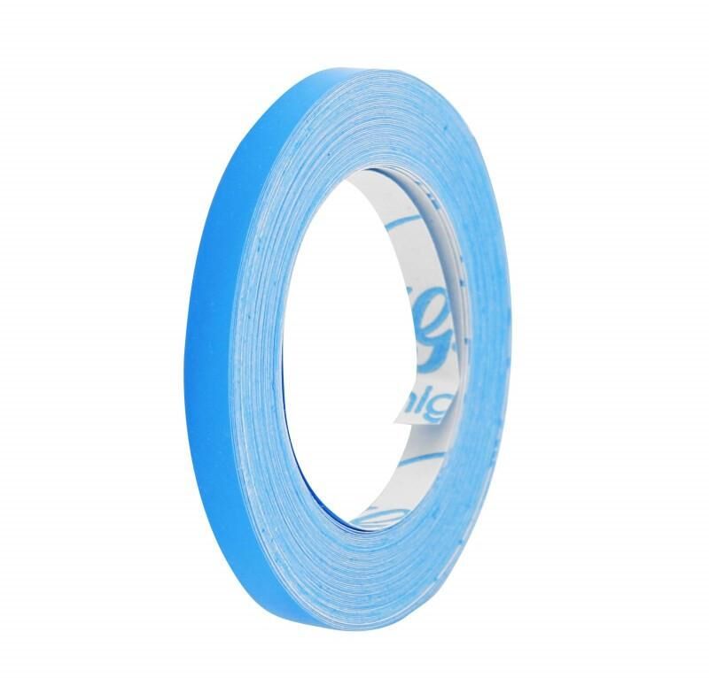 Liseret de jante tuning solidline bleu clair 6mm (10m) marque motip