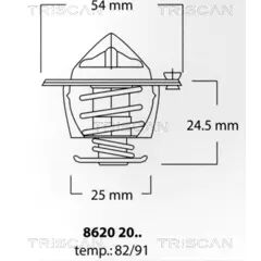 TRISCAN Thermostat d'eau  (thermostat-calorstat)