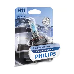 PHILIPS Ampoule - WhiteVision ultra - H11 8719018005366 - Publicité