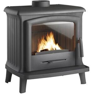 Poêle à bois en fonte double combustion Norik 6 kW