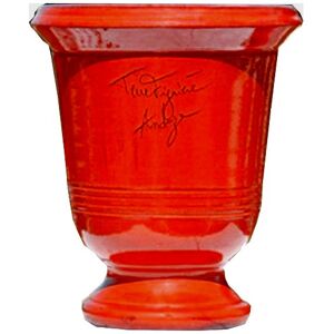 Terre Figuière Vase d'Anduze terre cuite Lisse rouge Terre Figuière