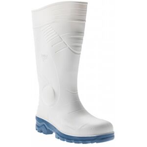 Nord'Ways Botte blanche de securite S4 en caoutchouc Nitrile PVC Omega Nordways