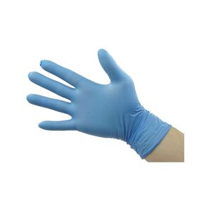 MUTEXIL Gants nitrile bleu non poudre non sterile - Boite distributrice de 100