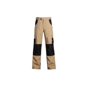 Pantalon de travail resistant Adam beige/noir North Ways