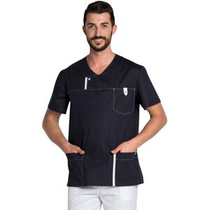 DYNEKE Blouse medicale Moderne Look pour Homme bleu marine