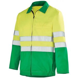 Adolphe Lafont Veste Haute visibilite jaune fluo et vert Sapivog Hivi