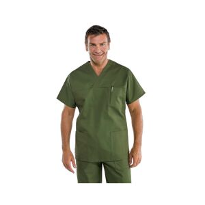 ISACCO Blouse medicale vert militaire a enfiler
