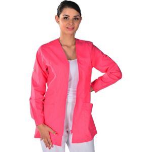 ISACCO Tunique medicale rose manches retroussables Clinic Look