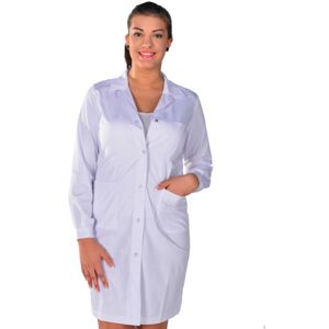 Mylookpro Blouse blanche de chimie anti-acide