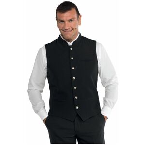 ISACCO Gilet de serveur noir  Salisburgo