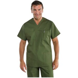 ISACCO Blouse médicale vert militaire à enfiler