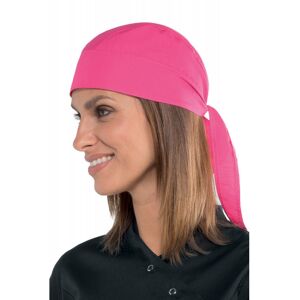 ISACCO Bandana de cuisine rose fuchsia