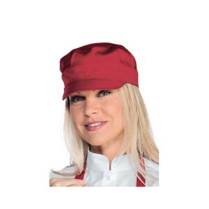 ISACCO Casquette serveur sam  rouge