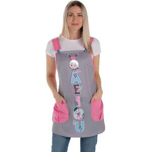 Dyneke Tablier maitresse de maternelle à motifs "Voyelles" - Publicité Dyneke Tablier maitresse de maternelle à motifs "Voyelles" - Publicité