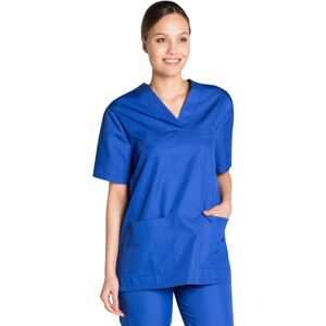 Dyneke Tunique médicale bleu de electrique unisexe col en V - Publicité Dyneke Tunique médicale bleu de electrique unisexe col en V - Publicité