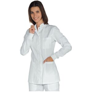 Isacco Tunique Médicale Blanche Col Mao Portofino - Publicité Isacco Tunique Médicale Blanche Col Mao Portofino - Publicité