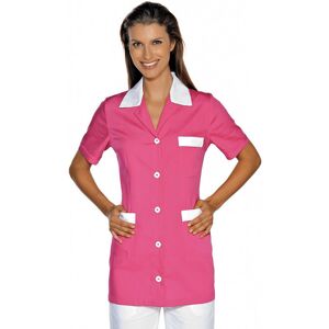Isacco Tunique Médicale Manches Courtes Marbella Fuchsia Blanc - Publicité Isacco Tunique Médicale Manches Courtes Marbella Fuchsia Blanc - Publicité