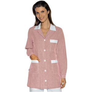 Isacco Tunique Médicale Marbella Rayé Bordeaux Blanc 100% Coton - Publicité Isacco Tunique Médicale Marbella Rayé Bordeaux Blanc 100% Coton - Publicité