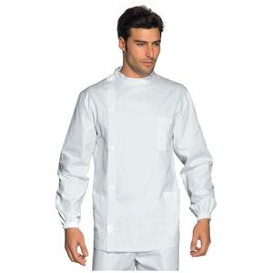 Isacco Tunique Médicale Dentiste Boutons Blanc 100% Coton - Publicité Isacco Tunique Médicale Dentiste Boutons Blanc 100% Coton - Publicité