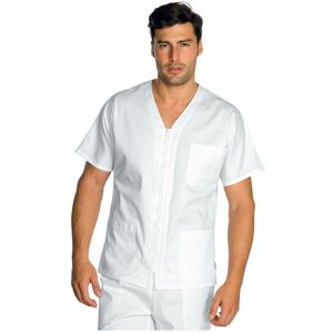 Isacco Tunique Médicale Blanche 100% Coton Milano Mixte - Publicité Isacco Tunique Médicale Blanche 100% Coton Milano Mixte - Publicité