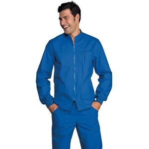 Isacco Tunique Médicale Samarcanda Poignets Serrés Bleu 100% Coton - Publicité Isacco Tunique Médicale Samarcanda Poignets Serrés Bleu 100% Coton - Publicité