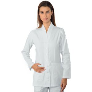 Isacco Tunique Médicale Manches longues Blanche Calgary 100% Coton - Publicité Isacco Tunique Médicale Manches longues Blanche Calgary 100% Coton - Publicité