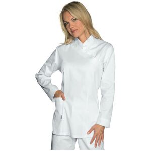 Isacco Tunique Médicale Manches longues 100% Coton Taipei Blanc - Publicité Isacco Tunique Médicale Manches longues 100% Coton Taipei Blanc - Publicité