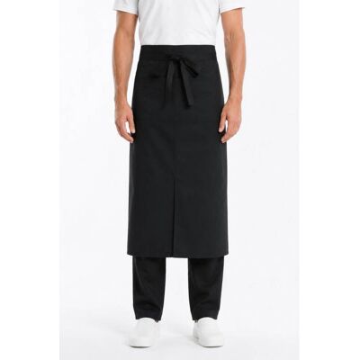 Isacco Tablier de travail unisexe Mikonos noir 65% Polyester 35% Coton - Publicité Isacco Tablier de travail unisexe Mikonos noir 65% Polyester 35% Coton - Publicité