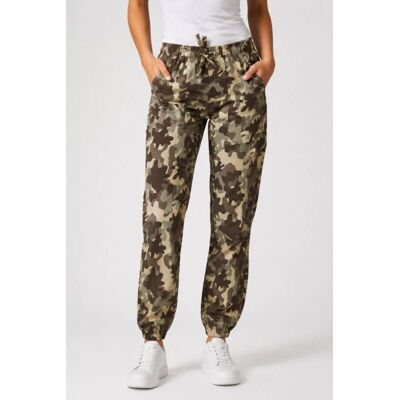 Isacco Pantalon de travail unisexe avec élastique aux chevilles Pantagiaffa Camouflage 15 100% Coton - Publicité Isacco Pantalon de travail unisexe avec élastique aux chevilles Pantagiaffa Camouflage 15 100% Coton - Publicité