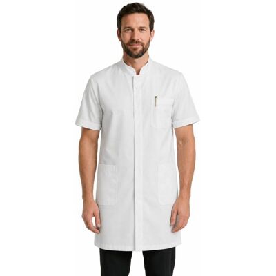 Isacco Blouse de travail pour homme Dover blanche 65% Polyester 35% Coton - Publicité Isacco Blouse de travail pour homme Dover blanche 65% Polyester 35% Coton - Publicité
