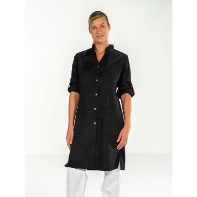 SNV Blouse esthétique noire manches ajustables SARAH 0 - 36/38 - Publicité SNV Blouse esthétique noire manches ajustables SARAH 0 - 36/38 - Publicité
