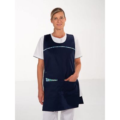 SNV Chasuble agent entretien hospitalier bleu marine CAMILLE - Publicité SNV Chasuble agent entretien hospitalier bleu marine CAMILLE - Publicité