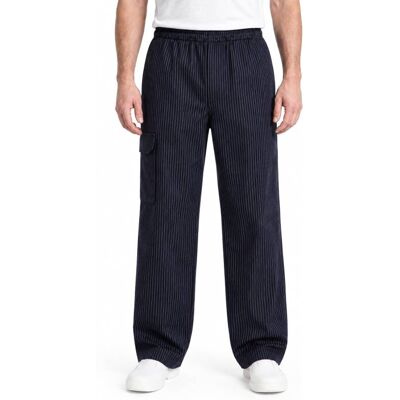 Isacco Pantalon de boucher vienna Noir L - Publicité Isacco Pantalon de boucher vienna Noir L - Publicité