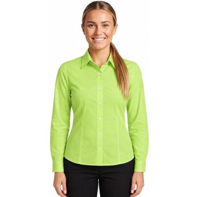 Isacco Chemise Femme Manches Longues Kyoto Vert Pomme L - Publicité Isacco Chemise Femme Manches Longues Kyoto Vert Pomme L - Publicité