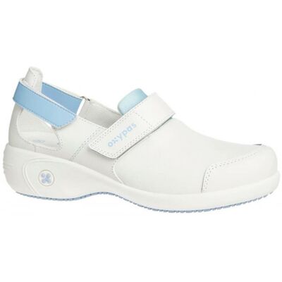 Safety Jogger Chaussures blanche et bleu de travail Salma ultraconfortable 36 - Publicité Safety Jogger Chaussures blanche et bleu de travail Salma ultraconfortable 36 - Publicité